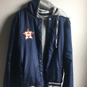 Majestic Astros jacket double sided